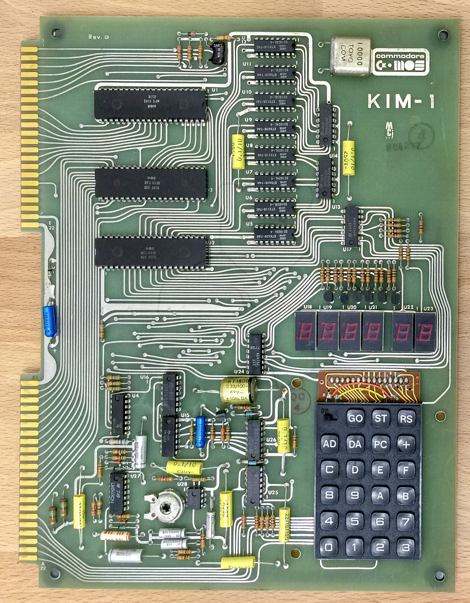 Commodore MOS KIM-1 - Vorderseite